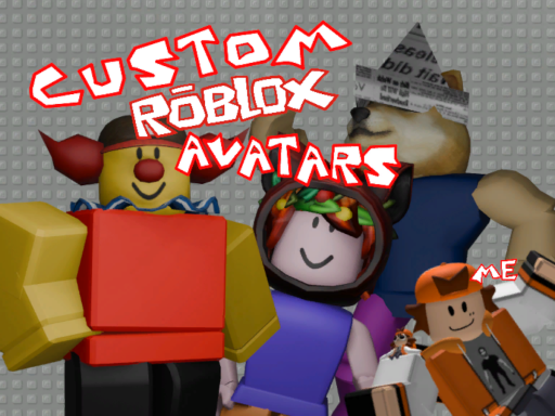 Wumbity's Customizable Roblox Avatars