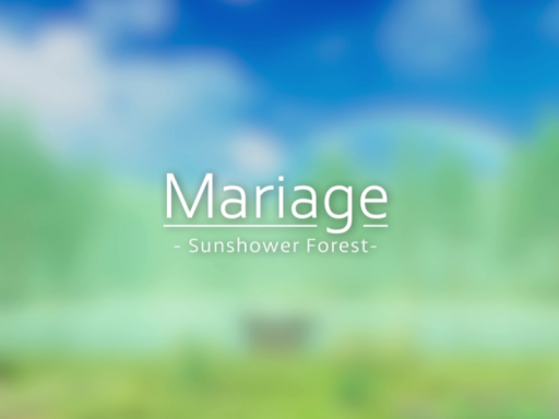 Mariage - Sunshower Forest -
