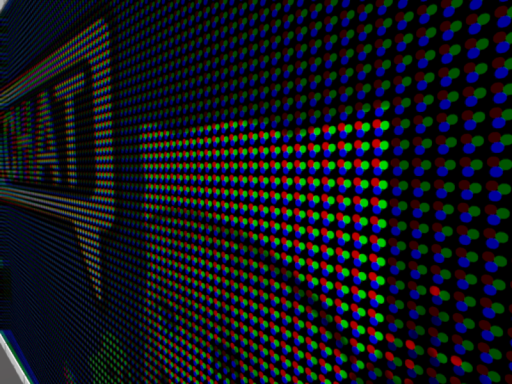 RGB LED 스크린 테스트