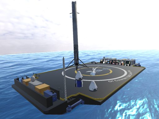 SpaceX Barge