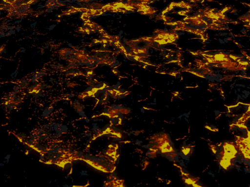 Out of the lava cave
