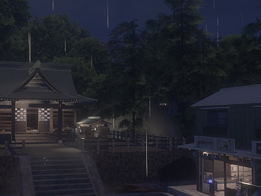 降る雨の思い出 Rainy Memories