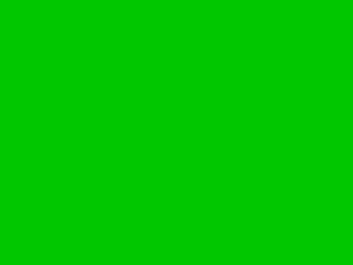No Fluff Greenscreen world