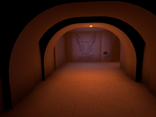 Dusty's yoga studio （night）