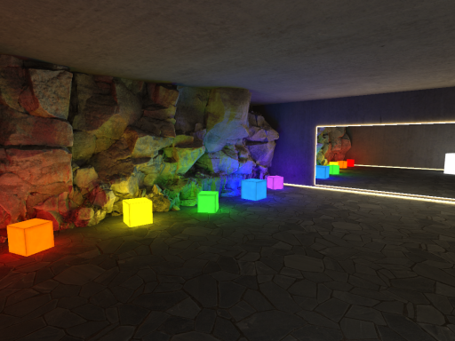 Glowing Cubes