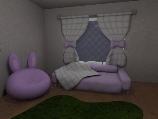 Lavender Bunny Burrow