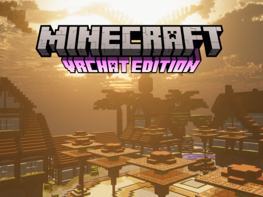 Minecraft world Vrchat Edition