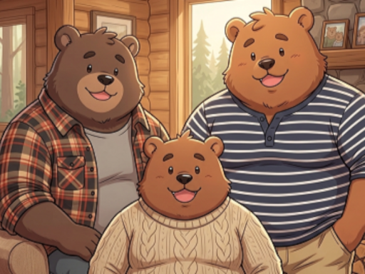The Three Bears˸ Cuddle ＆ Sleep