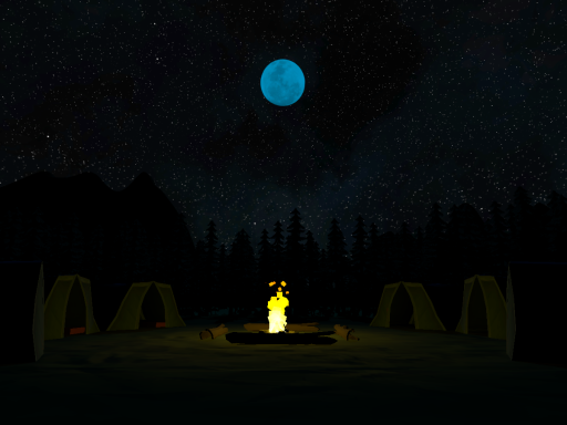Summer Camping Night
