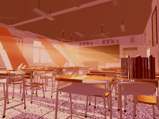 中国教室 放学 ［Chinese Classroom After School］
