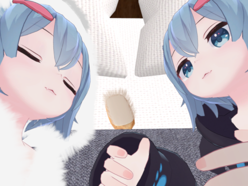 NPCになでられる 添い寝も ⁄ Be Patted by NPCs Co-sleeping Included