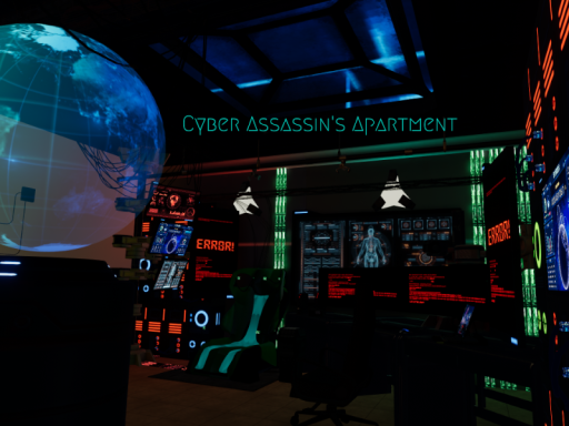 Cyber Assassin's Apartment