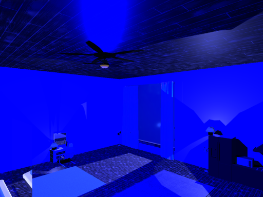 BlueBerry's bedroom