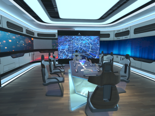 the meeting room