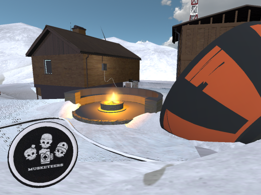 Musketeer˸ winter cabin retreat
